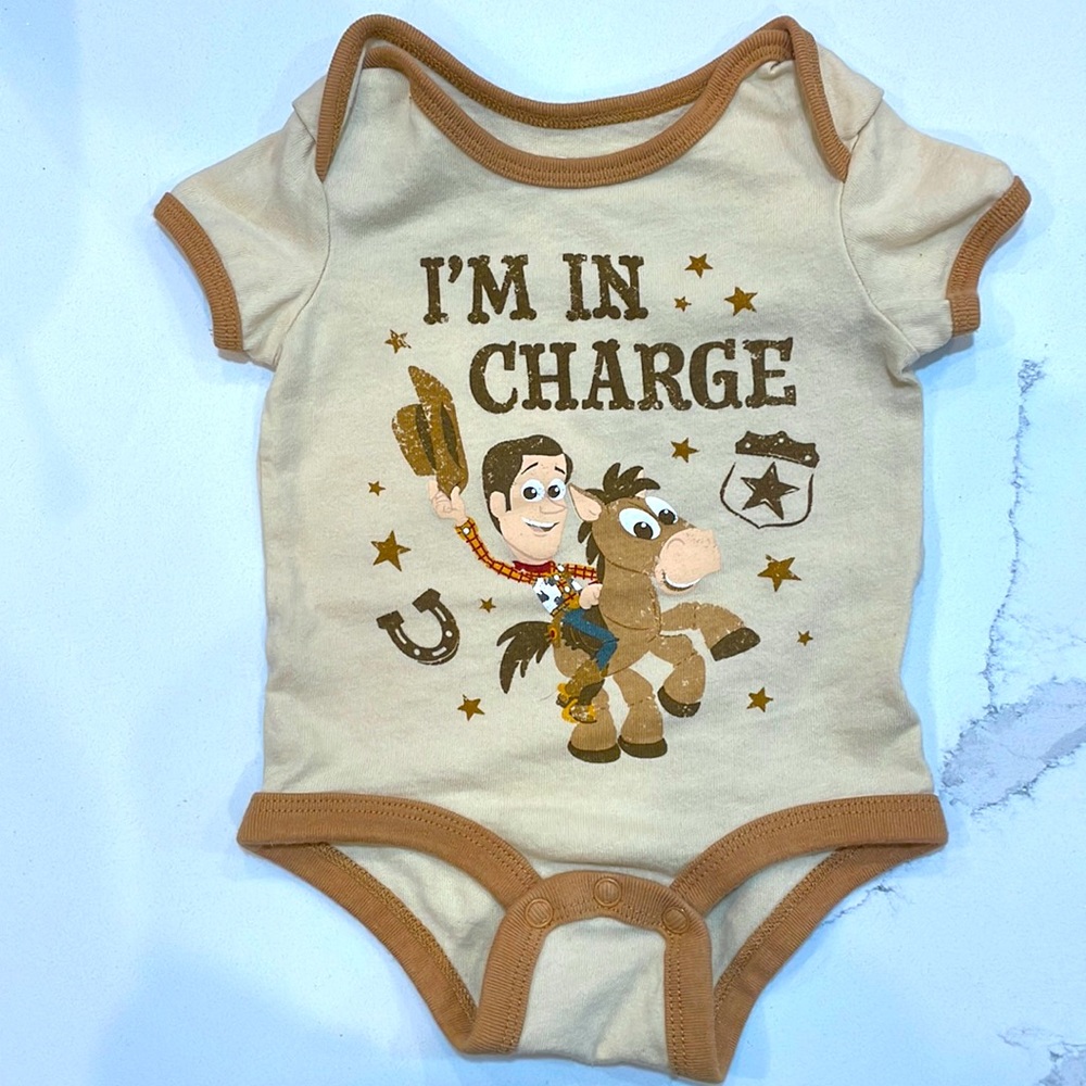 Disney Baby Toy Story Onesie: 3-6 months